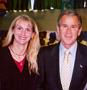 Pres. Bush & GSN CEO Yvonne Andres